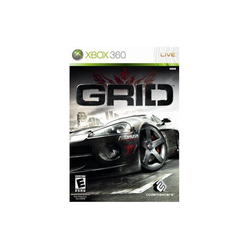 GRID -  BY CODEMASTERS - XBOX 360