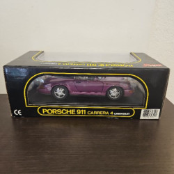 1/18 ANSON PORSCHE 911 CARRERA 4 CABRIOLET VIOLET