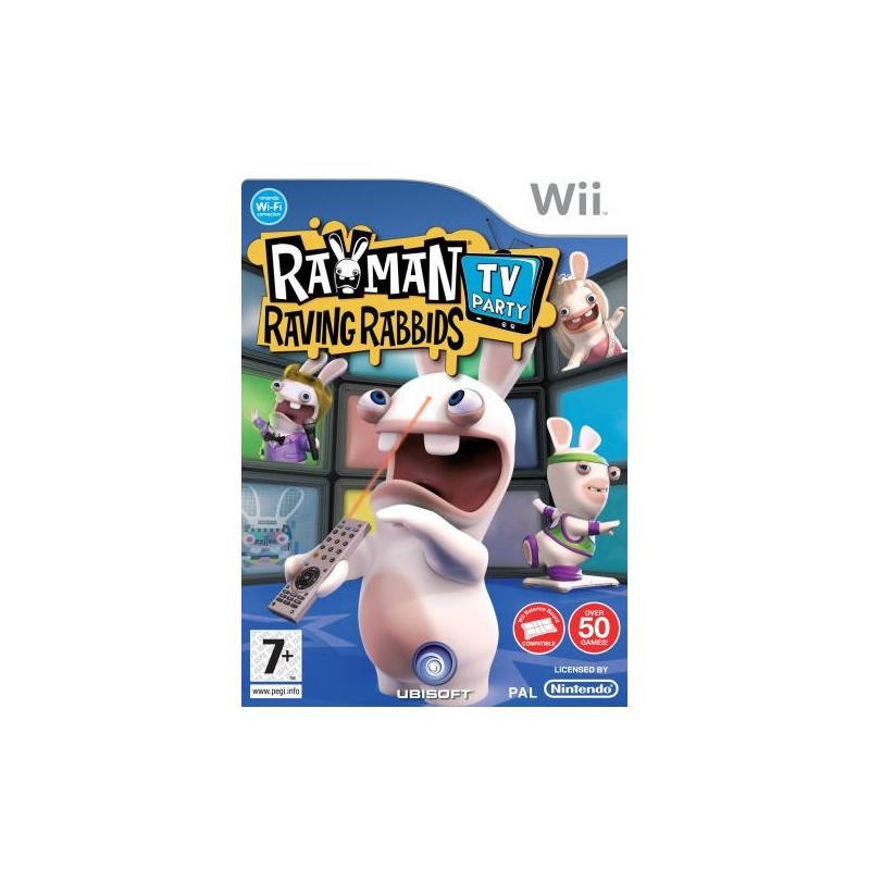 RAYMAN RAVING RABBIDS TV PARTY