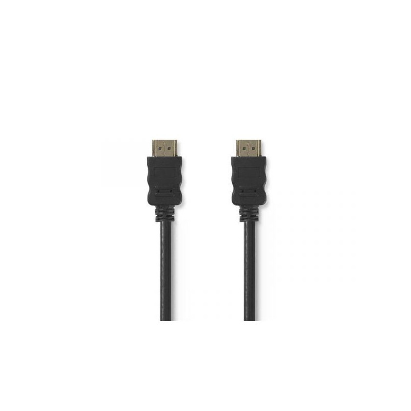 NEDIS HDMI CABLE WITH ETHERNET 2.0 M   BLACK