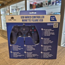 MANETTE FILAIRE NOIRE FREAKS GEEKS PS4