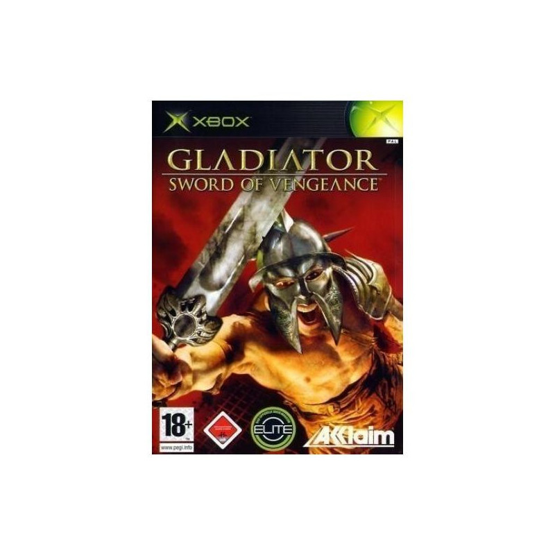 XBOX - GLADIATOR - SWORD OF VENGEANCE MIT OVP GEBRAUCHT USK18