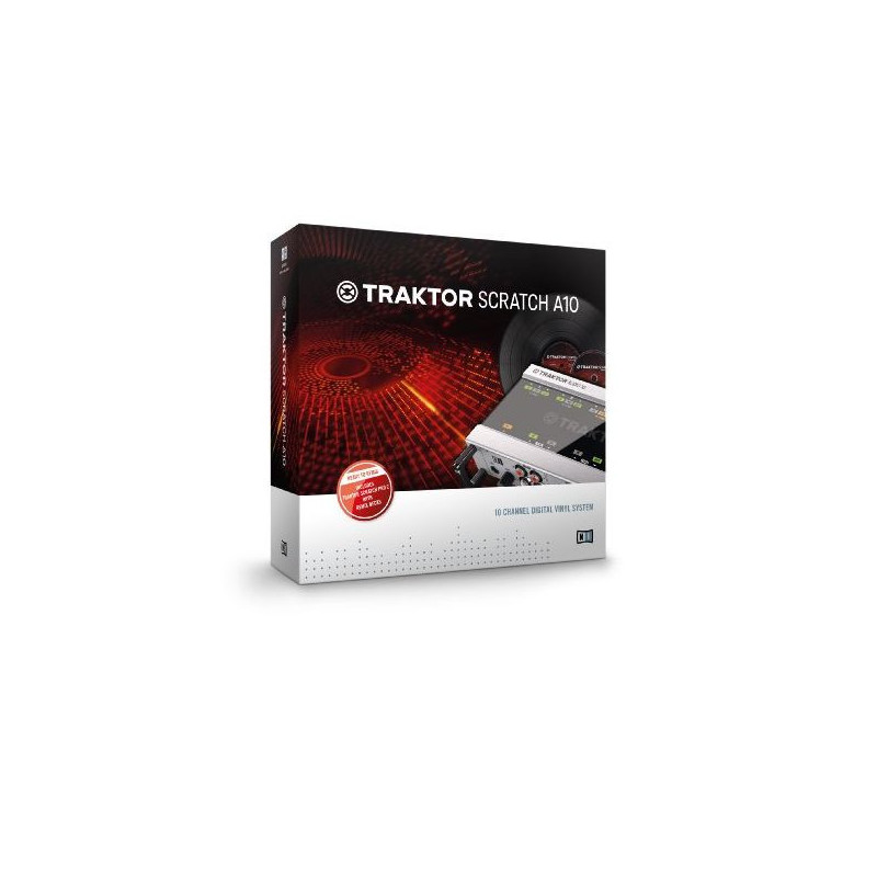 NATIVE INSTRUMENTS TRAKTOR SCRATCH AUDIO 10