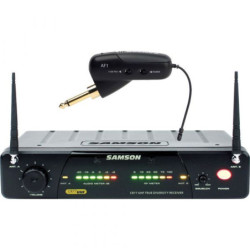 SAMSON CR77 UHF + GUITAR AF1 RECEIVER TRANSMITTER