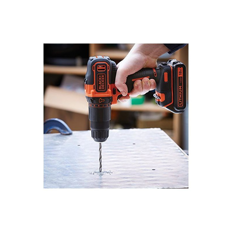 BLACK & DECKER BDCHD18K PERCEUSE SANS FIL