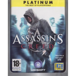 PS3 - ASSASSIN S CREED  PLATINUM  (AT VERSION) (MIT OVP) (GEBRAUCHT) USK18