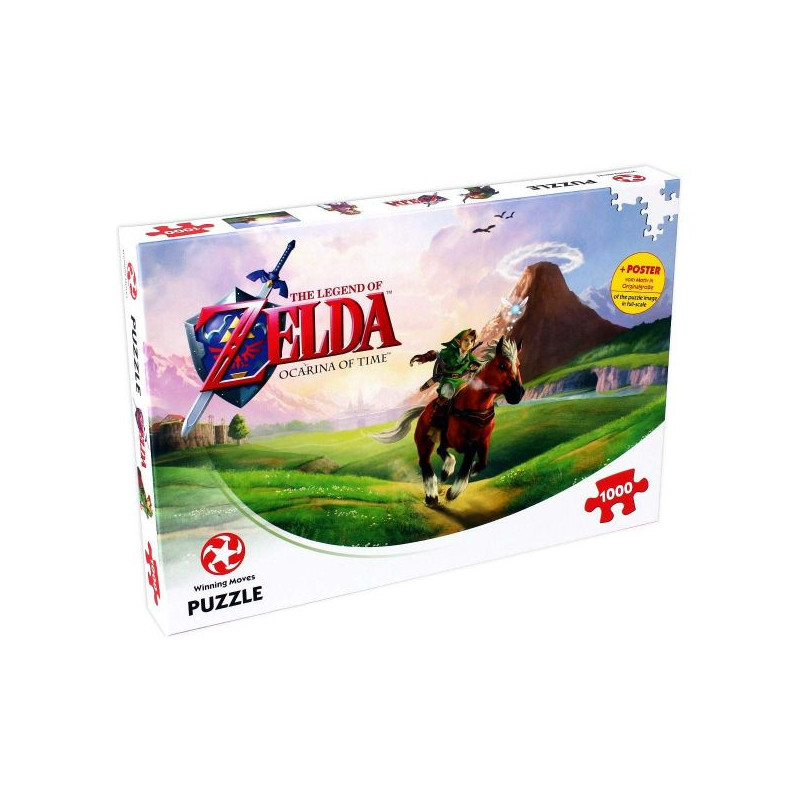 THE LEGEND OF ZELDA OCARINA OF TIME JIGSAW PUZZLE - 1000 PIECES