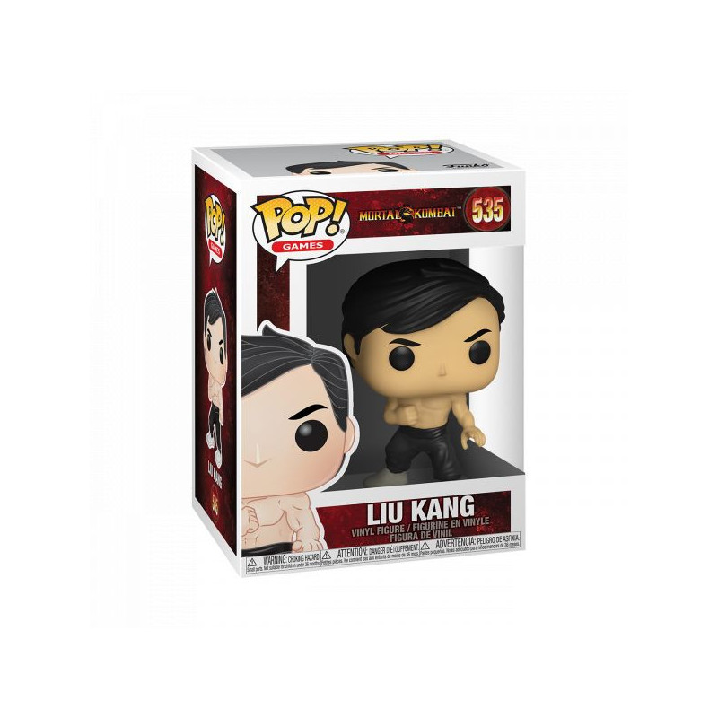 FUNKO POP! MORTAL KOMBAT - LIU KANG VINYL FIGURE MULTI