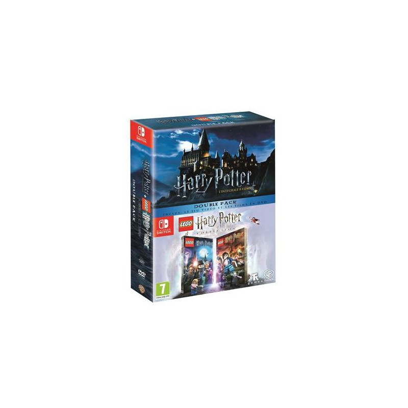 DOUBLE PACK HARRY POTTER INTEGRALE 8 FILMS + JEU HARRY POTTER SWITCH