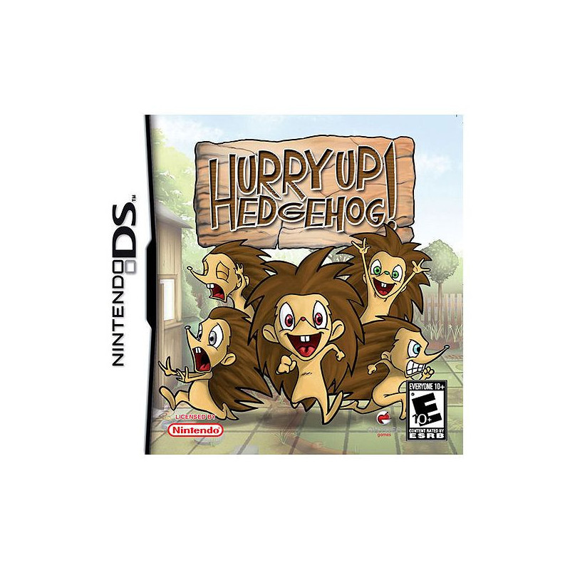 HURRY UP HEDGEHOG - NINTENDO DS