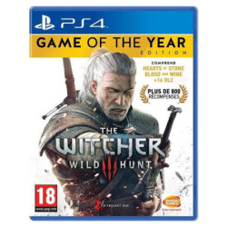 BANDAI NAMCO ENTERTAINMENT THE WITCHER 3 WILD HUNT - GAME OF THE YEAR EDITION PS4 PLAYSTATION 4 ANGLAIS