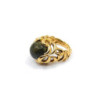 BAGUE GILBERT ALBERT OR JAUNE 18K 5.92G T.45