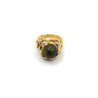 BAGUE GILBERT ALBERT OR JAUNE 18K 5.92G T.45