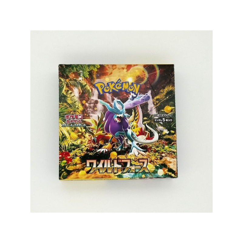 DISPLAY POKEMON WILDE FORCE SV5K JAP