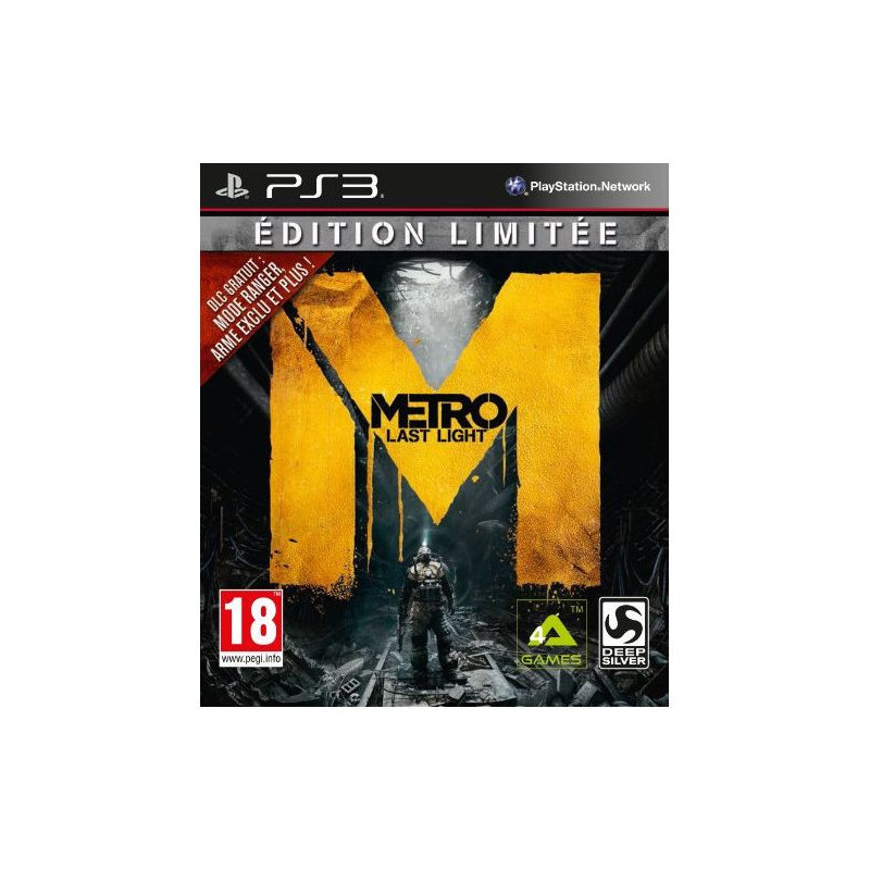 METRO LAST LIGHT - DITION LIMITE PS3