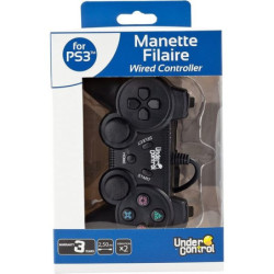 MANETTE FILAIRE 3M NOIRE UC - PS3 1474