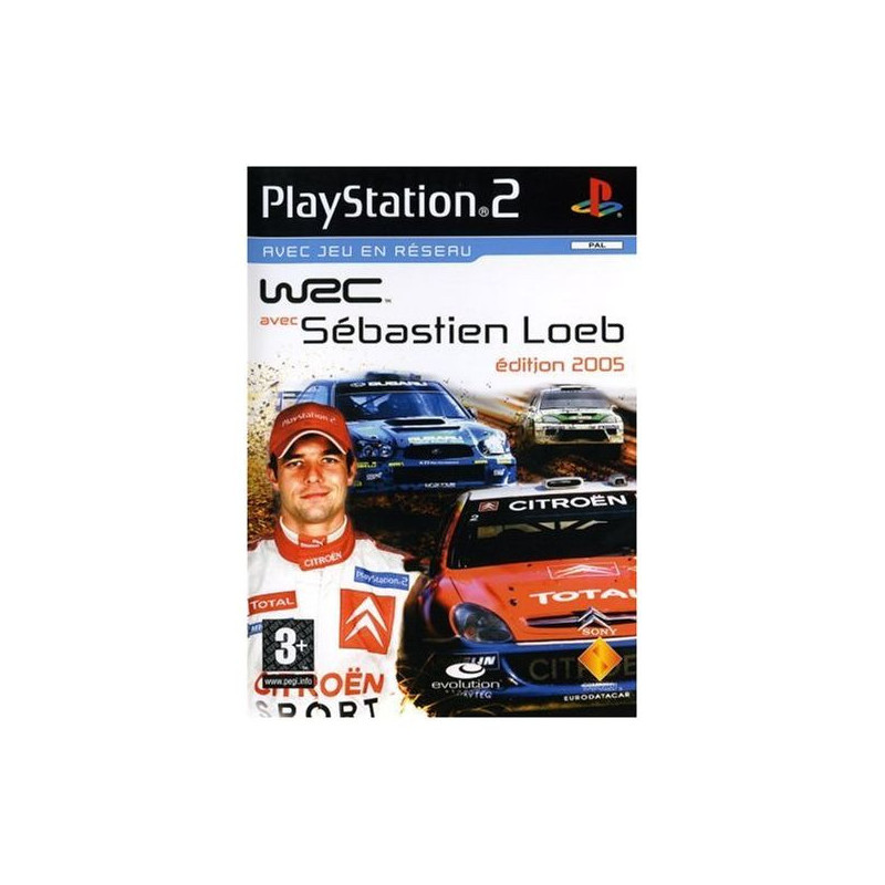 WRC  RALLY EVOLVED PS2