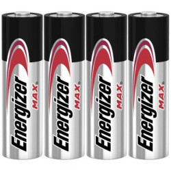 ENERGIZER MAX AA BATTERY PACK OF 4  E303323700 ER43764