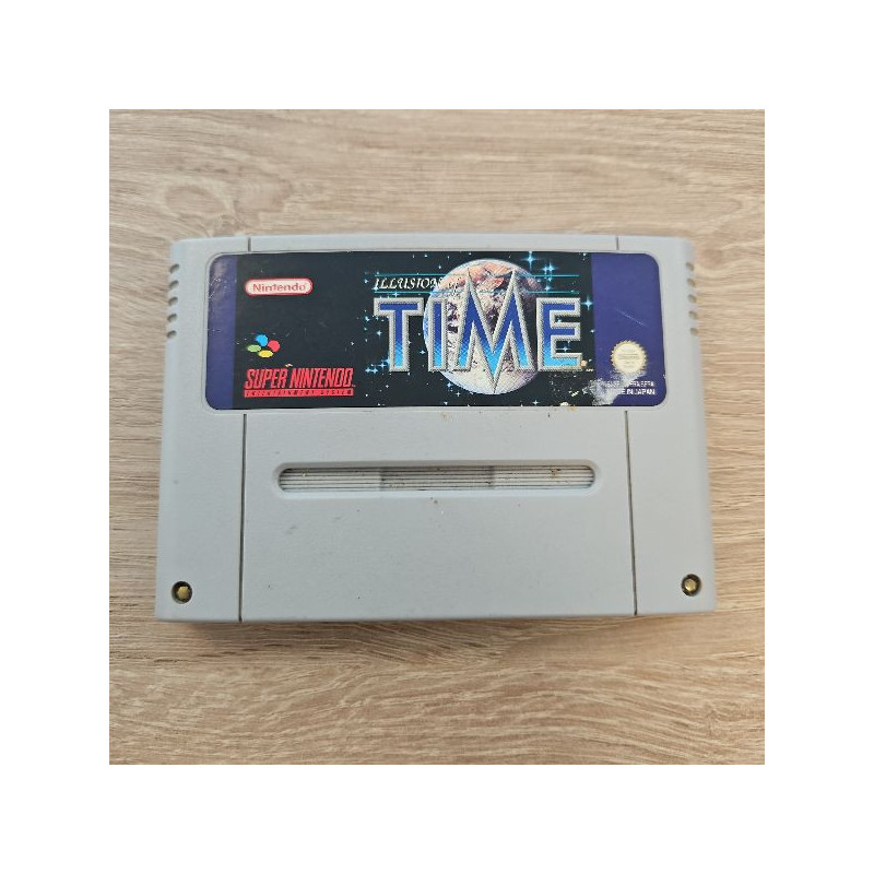 JEU SNES ILLUSION OF TIME