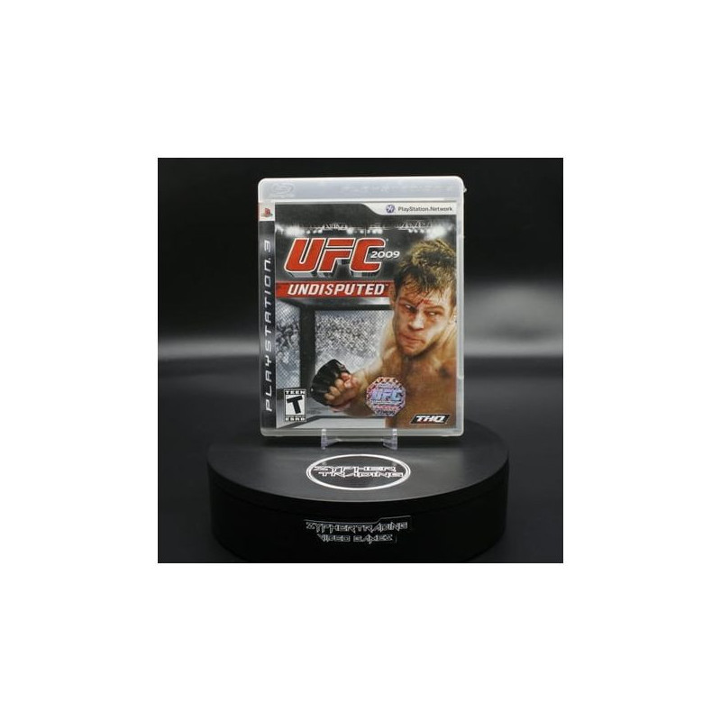 UFC UNDISPUTED 2009   SONY PLAYSTATION 3   PS3