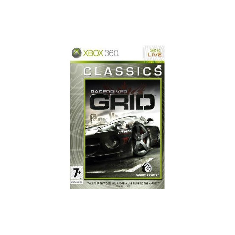 RACEDRIVER GRID XBOX 360