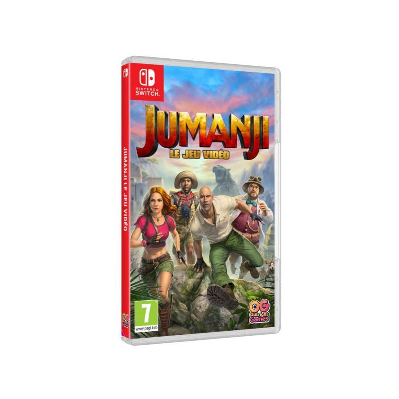 JUMANJI LE JEU VIDEO NINTENDO SWITCH