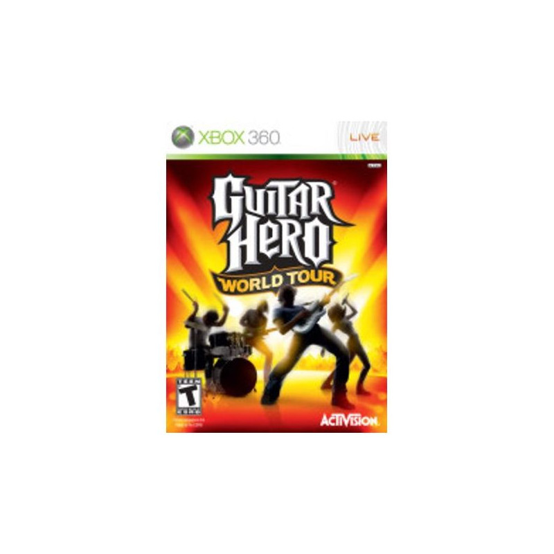 GUITAR HERO WORLD TOUR  XBOX360