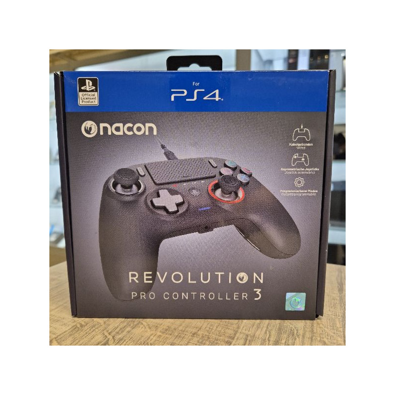 NACON PS4 REVOLUTION PRO CONTROLLER 3 GAMEPAD PLAYSTATION 4 PC SCHWARZ