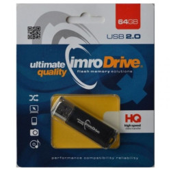 IMRO BLACK 64GB UNITA FLASH USB USB TIPO A 2.0 NERO