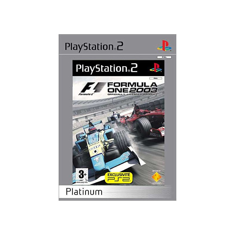 FORMULA ONE 2003 - PS2 PLATINUM NL