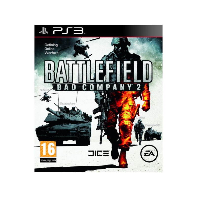 PS3 - BATTLEFIELD BAD COMPANY 2 FRA VERSION MIT OVP SEHR GUTER ZUSTAND GEBRAUCHT USK18