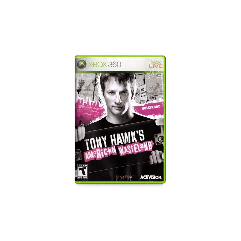 TONY HAWKS AMERICAN WASTELAND - XBOX 360 ALLEMAND