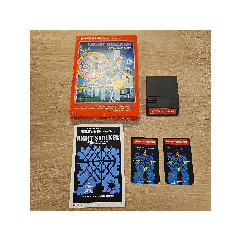 NIGHT STALKER MATTEL EELECTRONICS INTELLIVISION