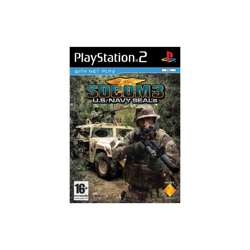 SOCOM 3 - U.S. NAVY SEALS PS2