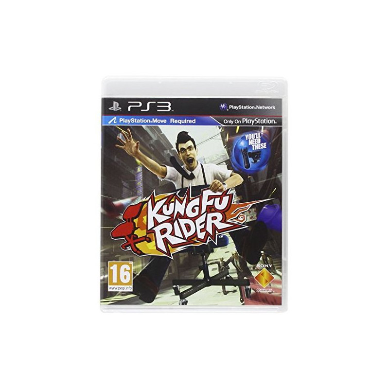 PLAYSTATION MOVE KUNG FU RIDER GAME PS3