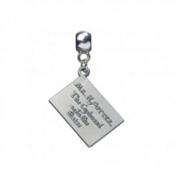 HARRY POTTER CHARM HOGWARTS ACCEPTANCE LETTER SILVER PLATED