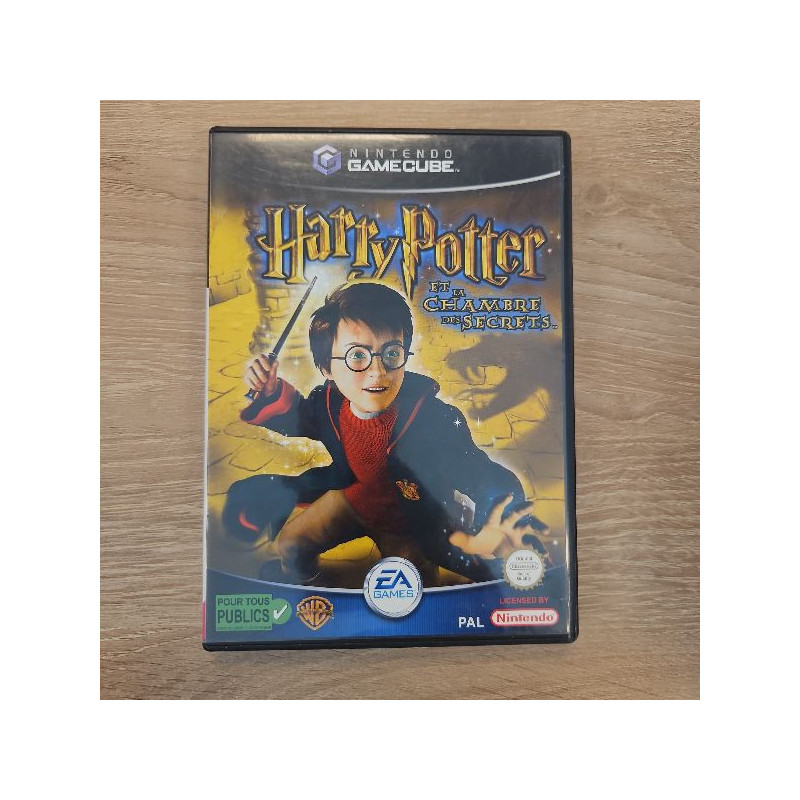 JEU GAMECUBE HARRY POTTER LA CHAMBRE DES SECRETS