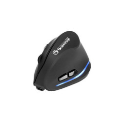 MARVO M703W WIRELESS 2.4GHZ 2400DPI WITH RECHARGEABLE BATTERY BLUE LED LIGHT RIGHT-HANDED ERGONOMIC GAMING MOUSE