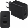 SAMSUNG EP-TA220NBE 35W PD POWER ADAPTER DUO, USB-C, USB-A