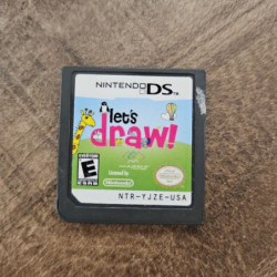 LETS DRAW - NINTENDO DS USED