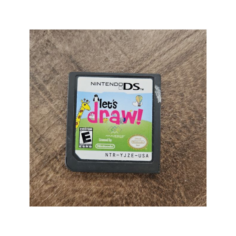 LETS DRAW - NINTENDO DS USED