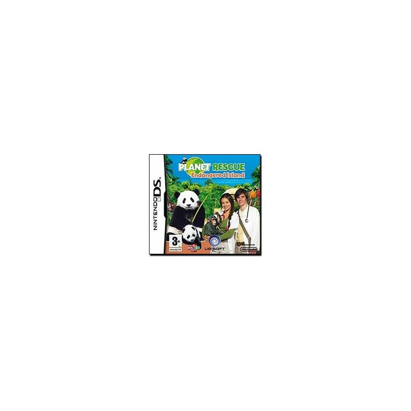 PLANET RESCUE ENDANGERED ISLAND NINTENDO DS