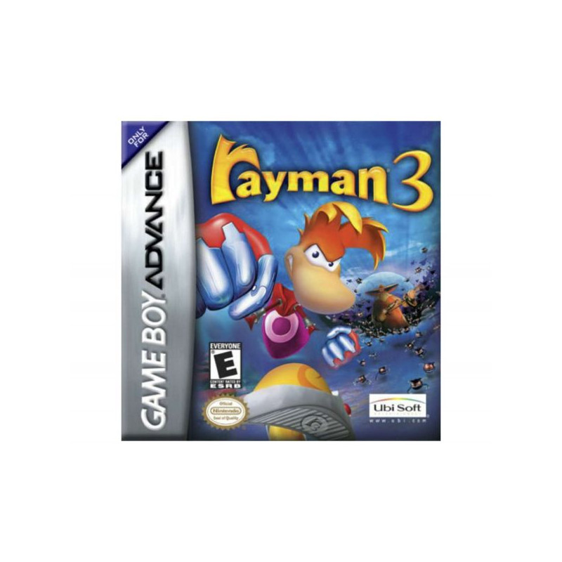 RAYMAN 3 HOODLUM HAVOC VIDEO GAME CARTRIDGE CONSOLE CARD EU VERSION FOR NINTENDO GBA