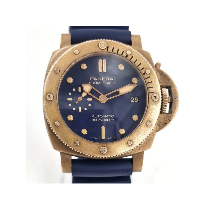 PANERAI SUBMERSIBLE BRONZO BLU ABISSO PAM01074