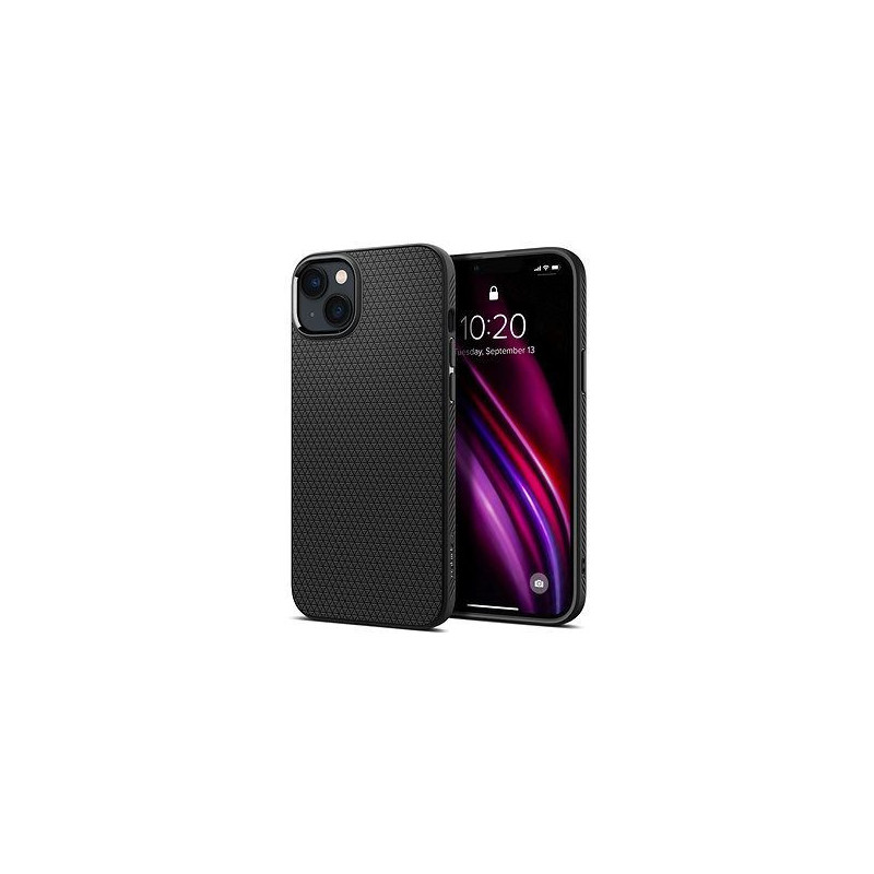 SPIGEN LIQUID AIR APPLE IPHONE 14 PLUS TELEFOONHOESJE - ZWART