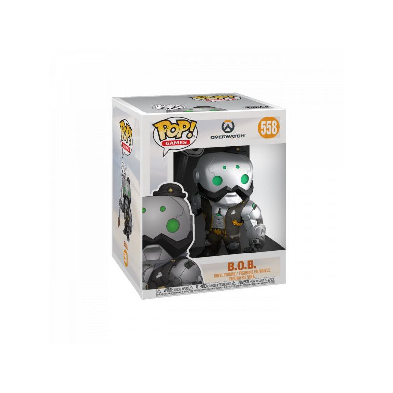 FUNKO POP SUPER SIZED 6   GAMES OVERWATCH - B.O.B. MULTICOLOUR