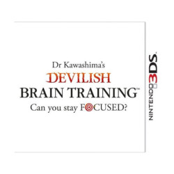 DR KAWASHIMA S DEVILISH BRAIN TRAINING CAN YOU STAY FOCUSED NINTENDO 3DS