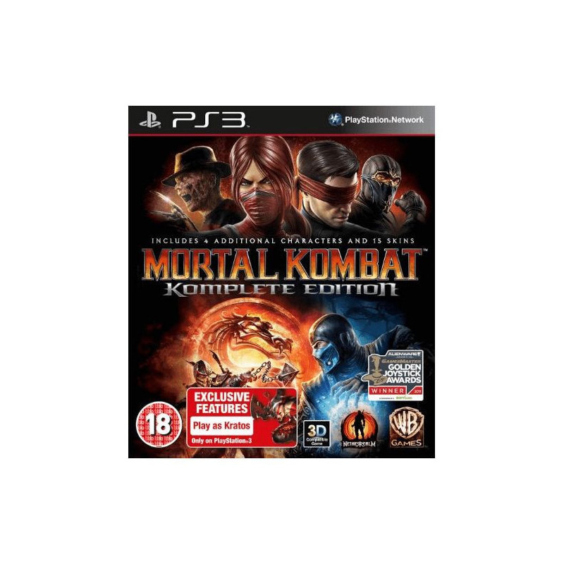 MORTAL KOMBAT: KOMPLETE EDITION PS3