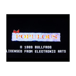 POPULOUS SUPER FAMICOM SUPER NES JAPANESE IMPORT