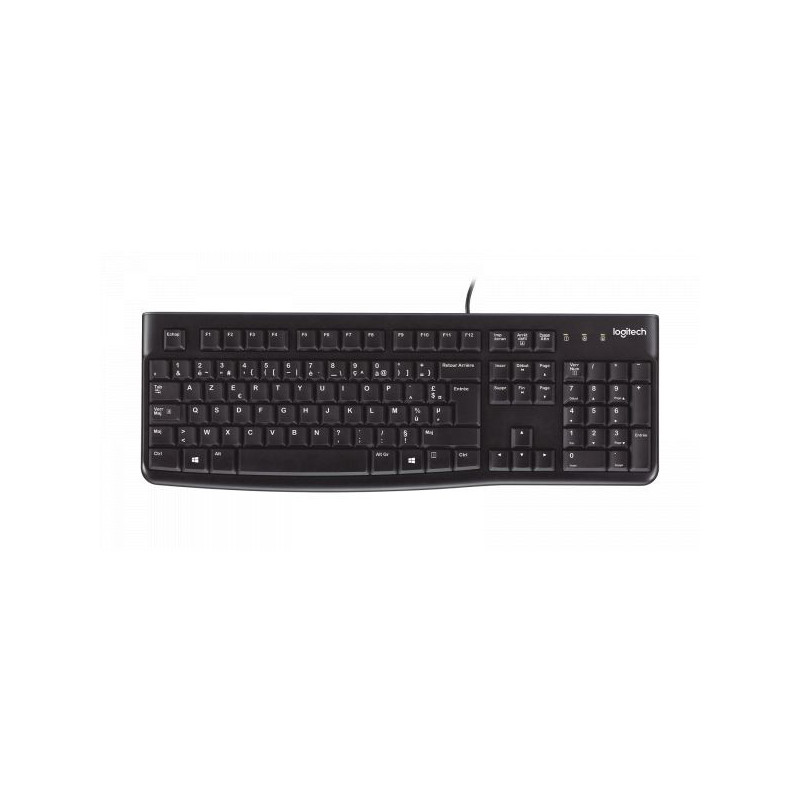 CLAVIER FILAIRE LOGITECH K120 USB STANDARD QWERTZ